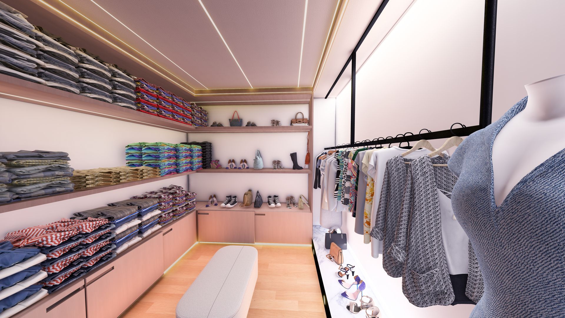Vue perspective showroom