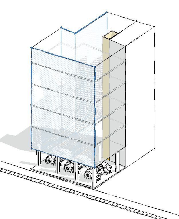 Immeuble Tonye Detail 1